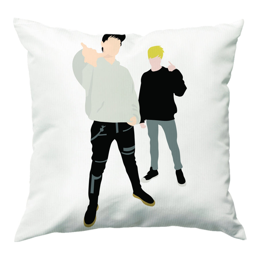 Standing - Sam And Colby Cushion