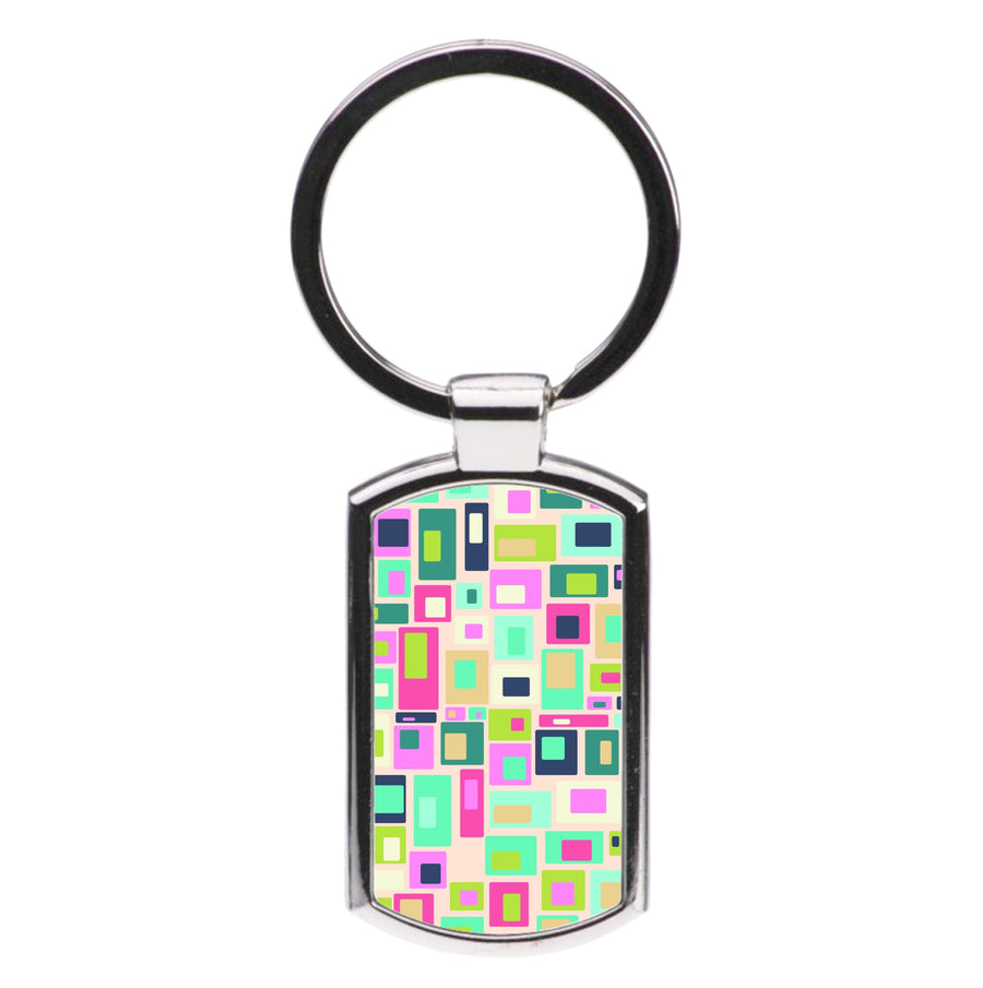 Abstract Patterns 30 Luxury Keyring