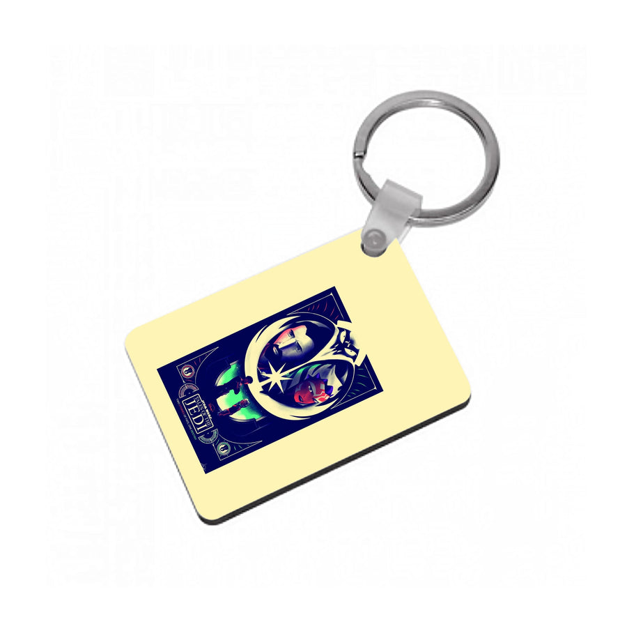 Two Stories - Tales Of The Jedi  Keyring
