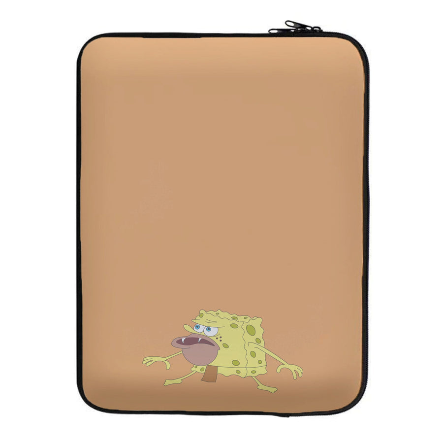 Caveman - Spongebob Laptop Sleeve