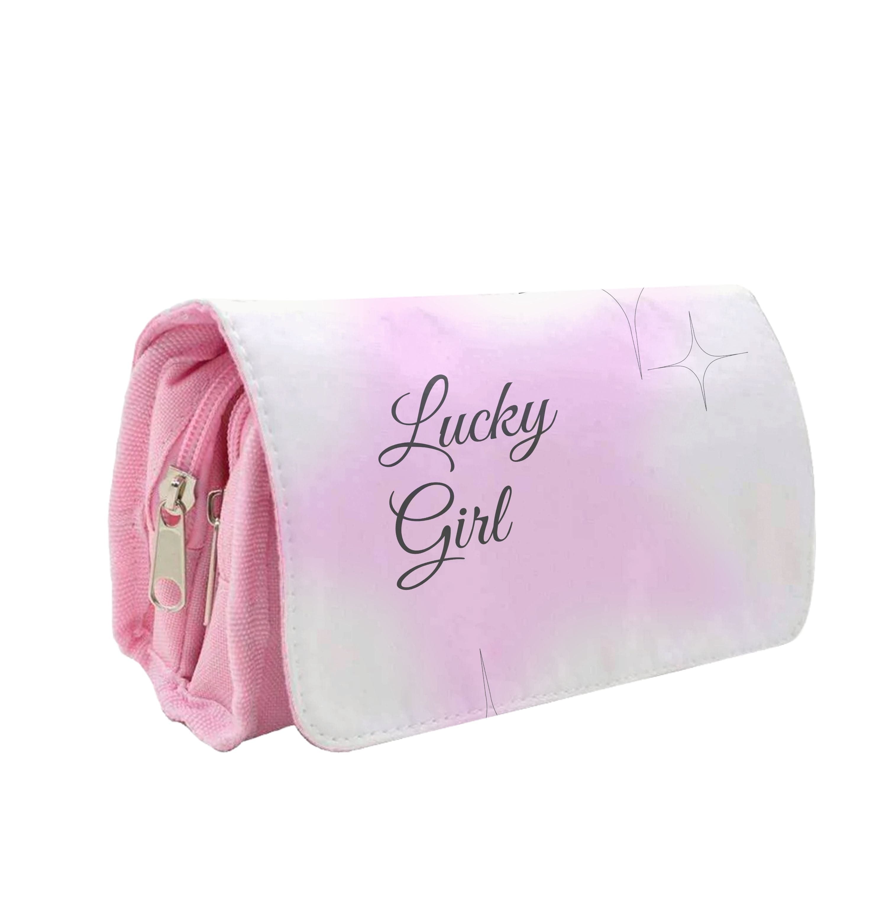 Lucky Girl - Clean Girl Aesthetic Pencil Case