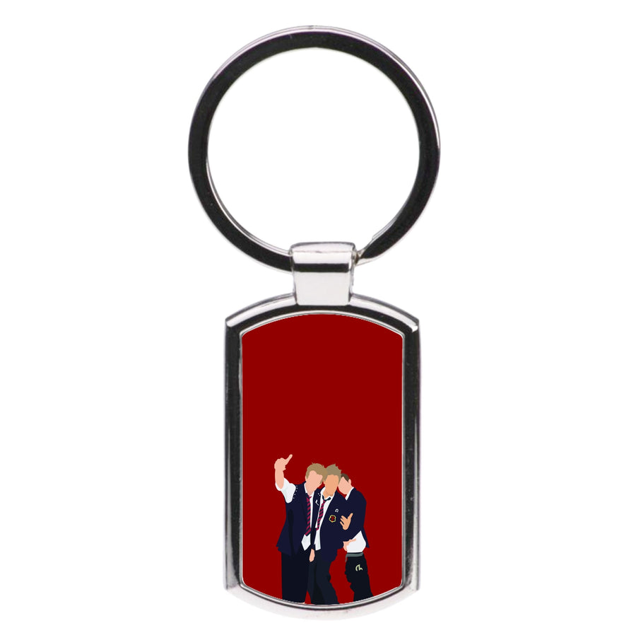 School Clothes - Busted Luxury Keyring