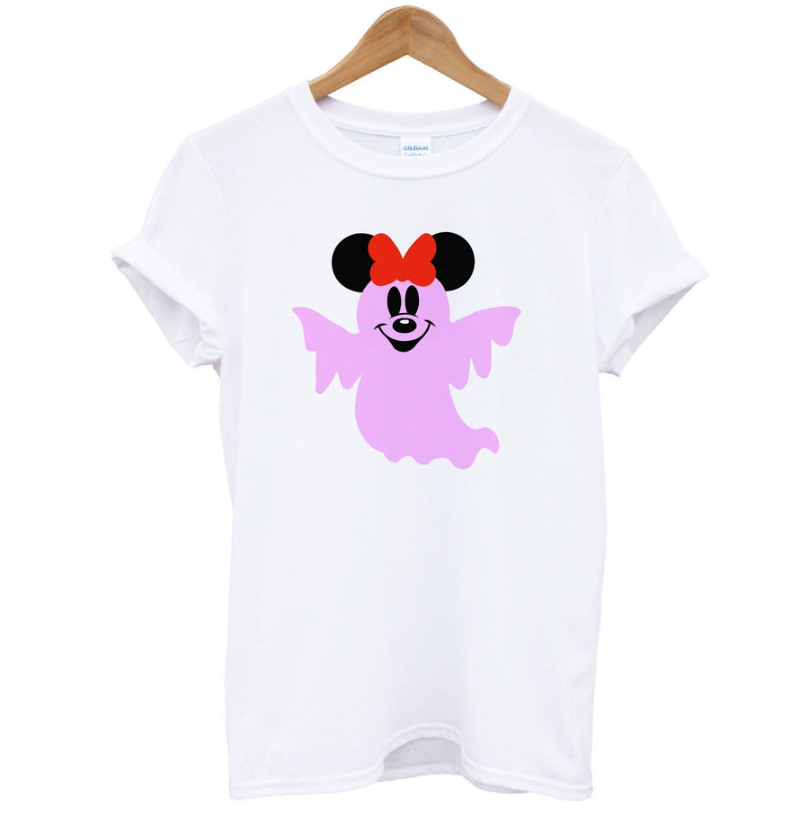 Minnie Mouse Ghost - Disney Halloween T-Shirt
