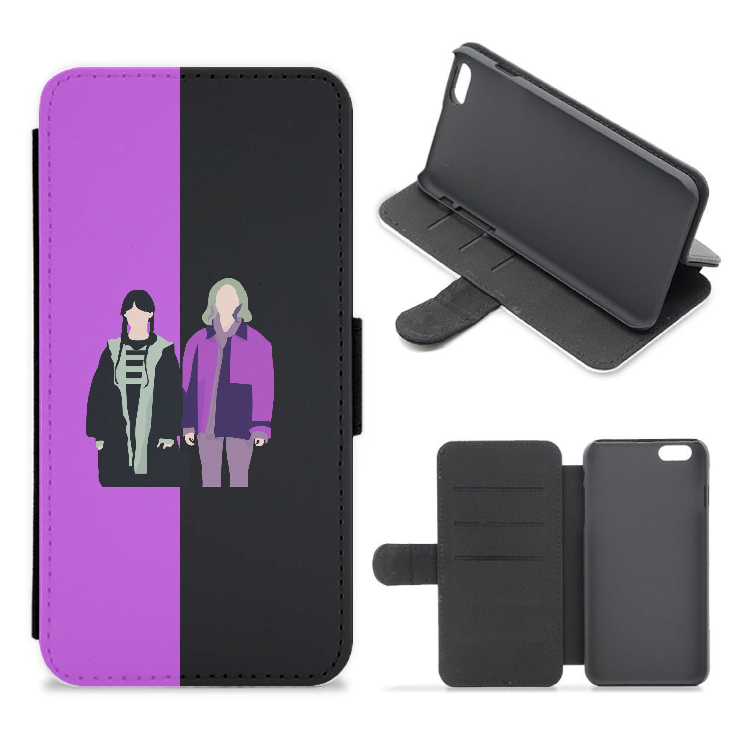 Wednesday And Wednesday Flip / Wallet Phone Case