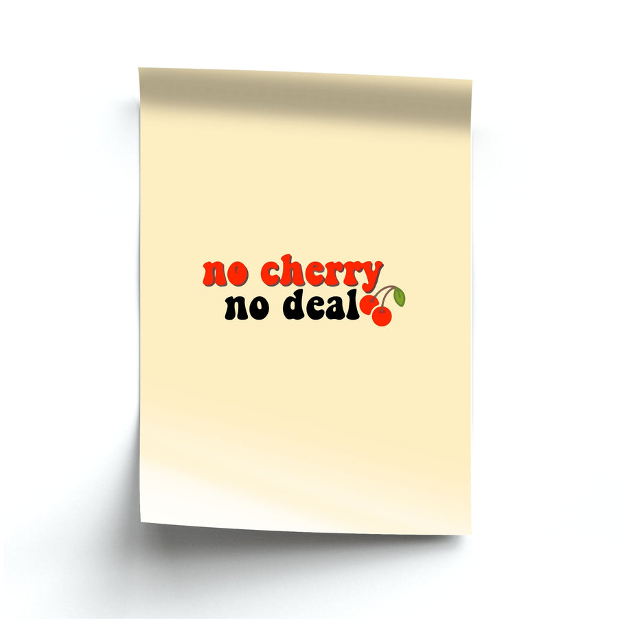No Cherry No Deal - Stranger Things Poster