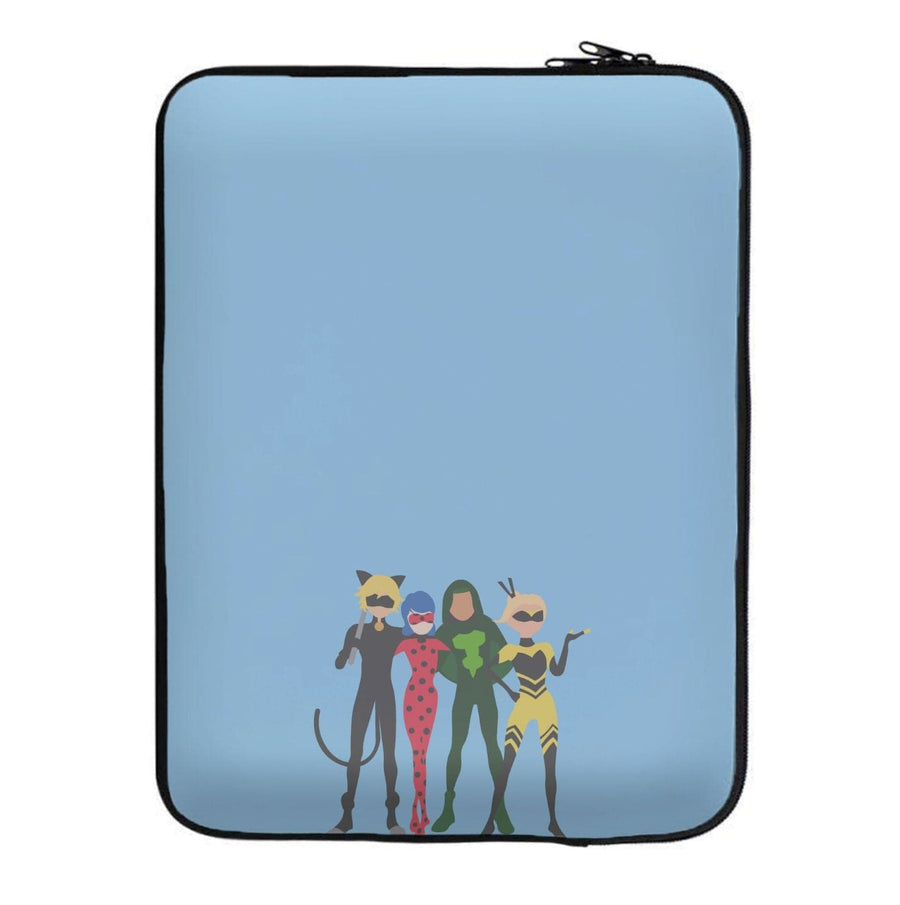 Main Characters- Miraculous Laptop Sleeve