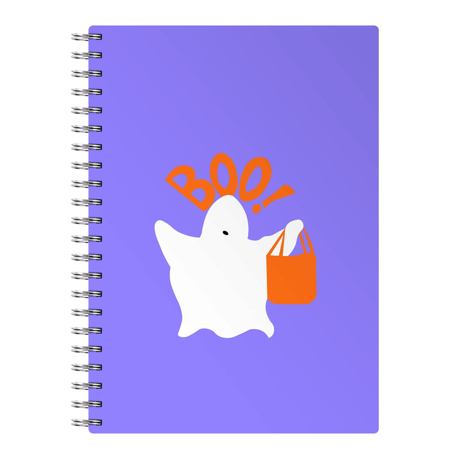 Ghost Boo! - Halloween Notebook