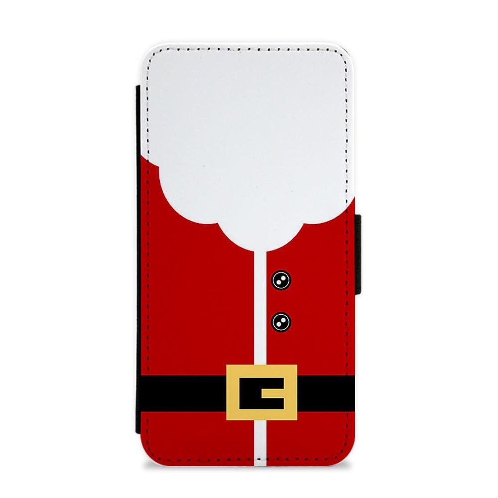 Santa Clause Outfit Flip / Wallet Phone Case - Fun Cases