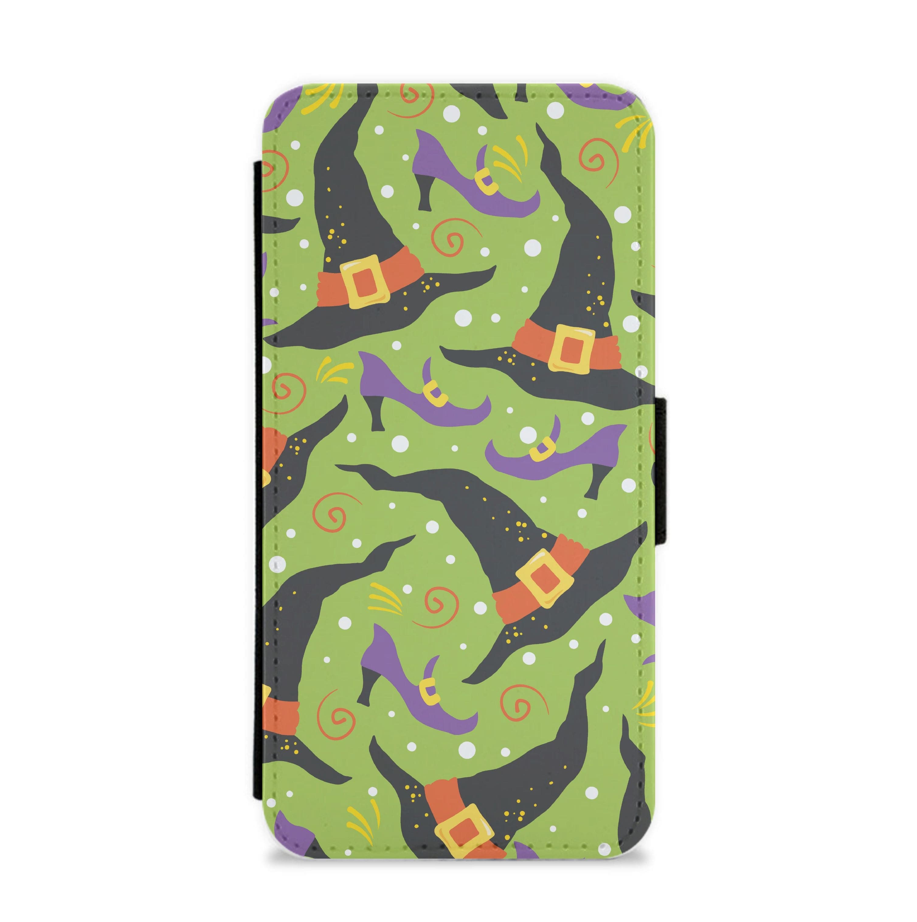 Witch's Attire Pattern - Halloween Flip / Wallet Phone Case