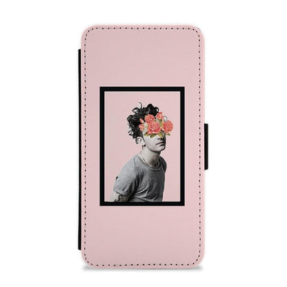 Matt - The 1975 Flower Cencored Flip / Wallet Phone Case - Fun Cases