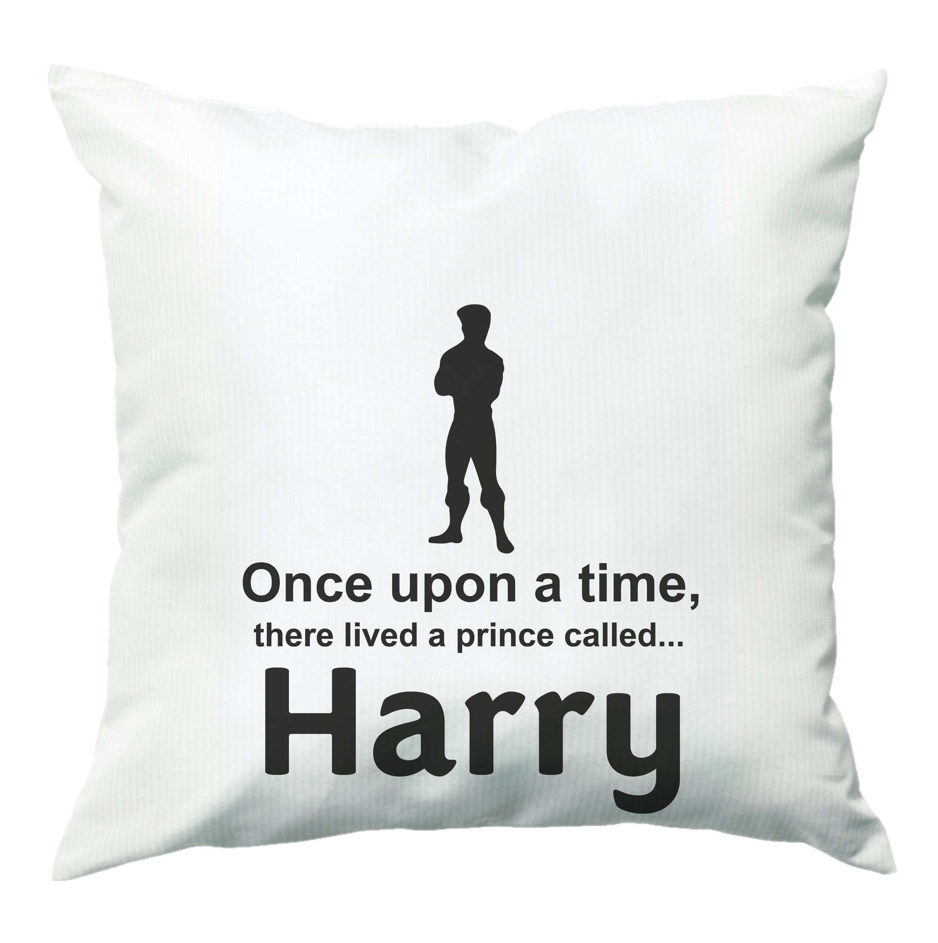 Once Upon A Time There Lived A Prince - Personalised Fairytale Cushion