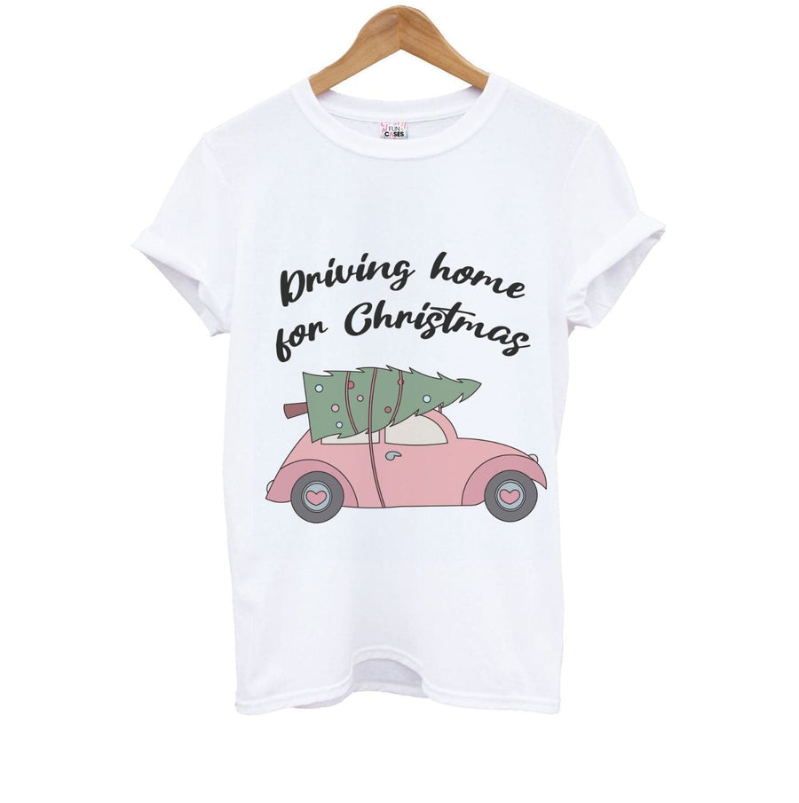 Driving Home For Christmas - Christmas Songs Kids T-Shirt