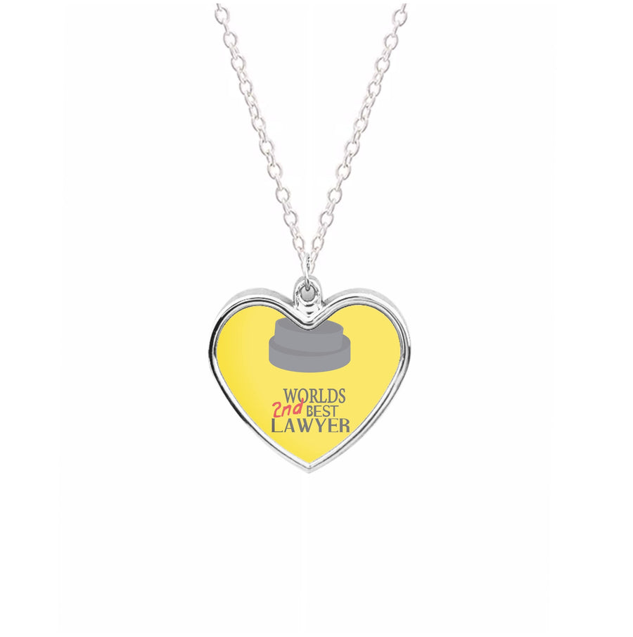Worlds 2nd Best Lawyer - Better Call Saul Necklace