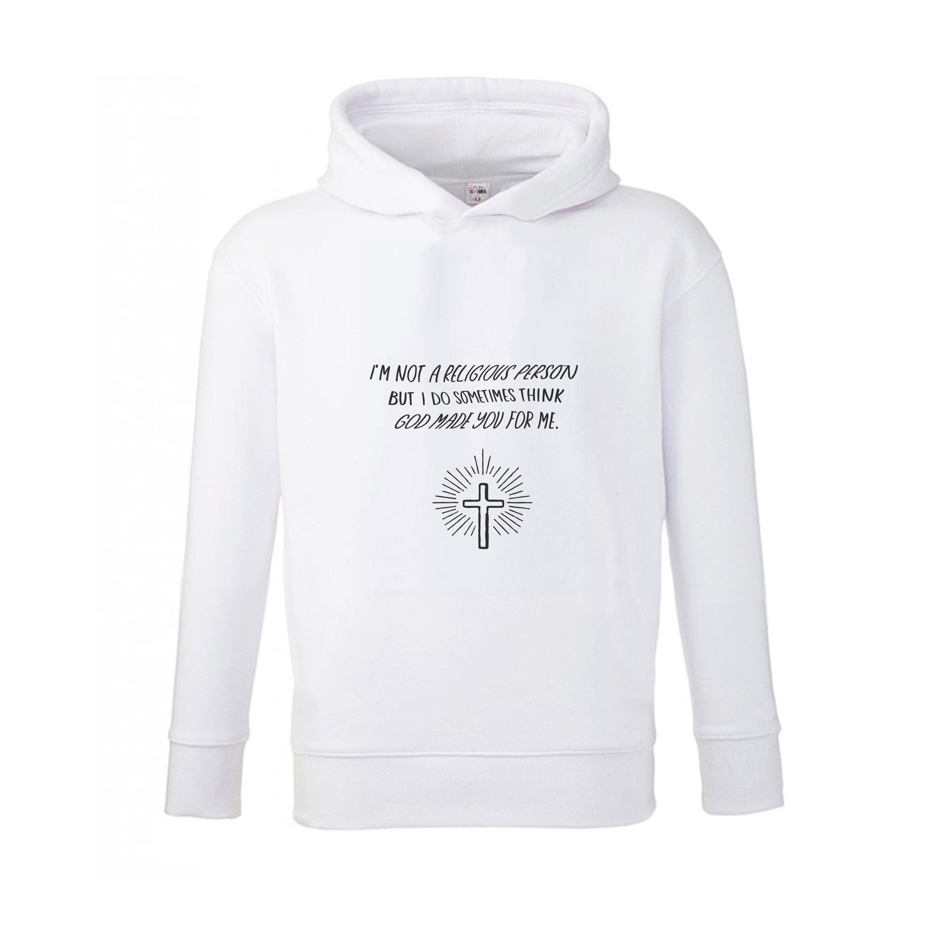 I'm Not A Religious Person Kids Hoodie