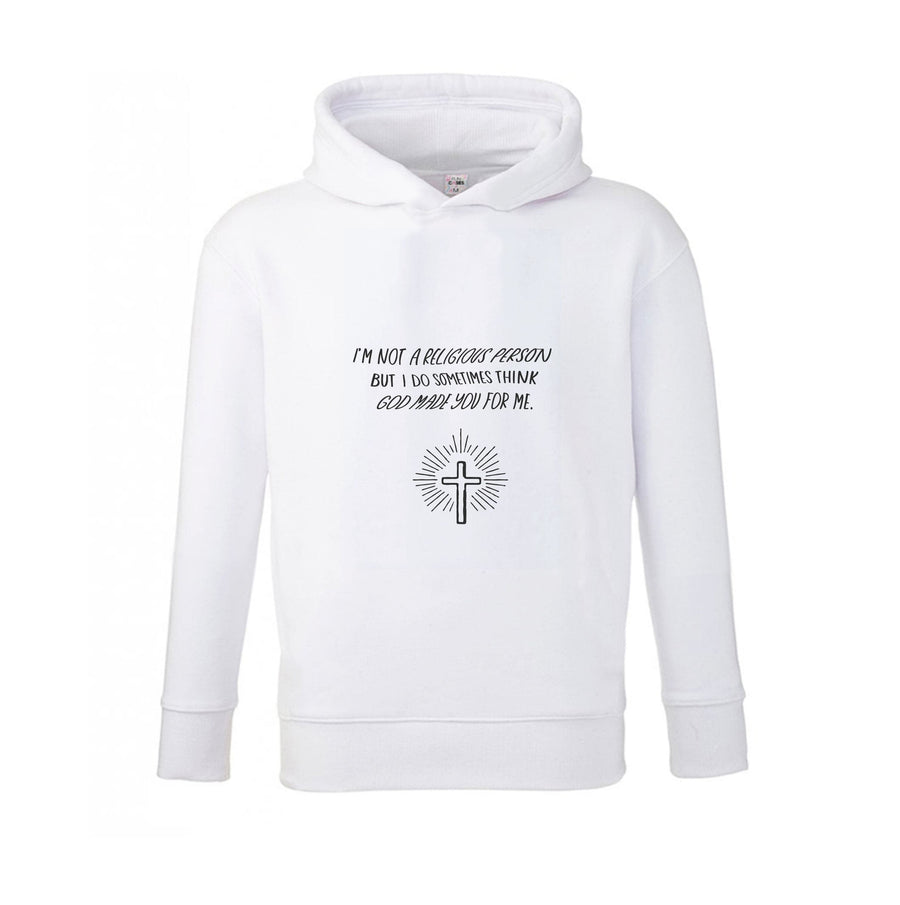 I'm Not A Religious Person - Normal People Kids Hoodie