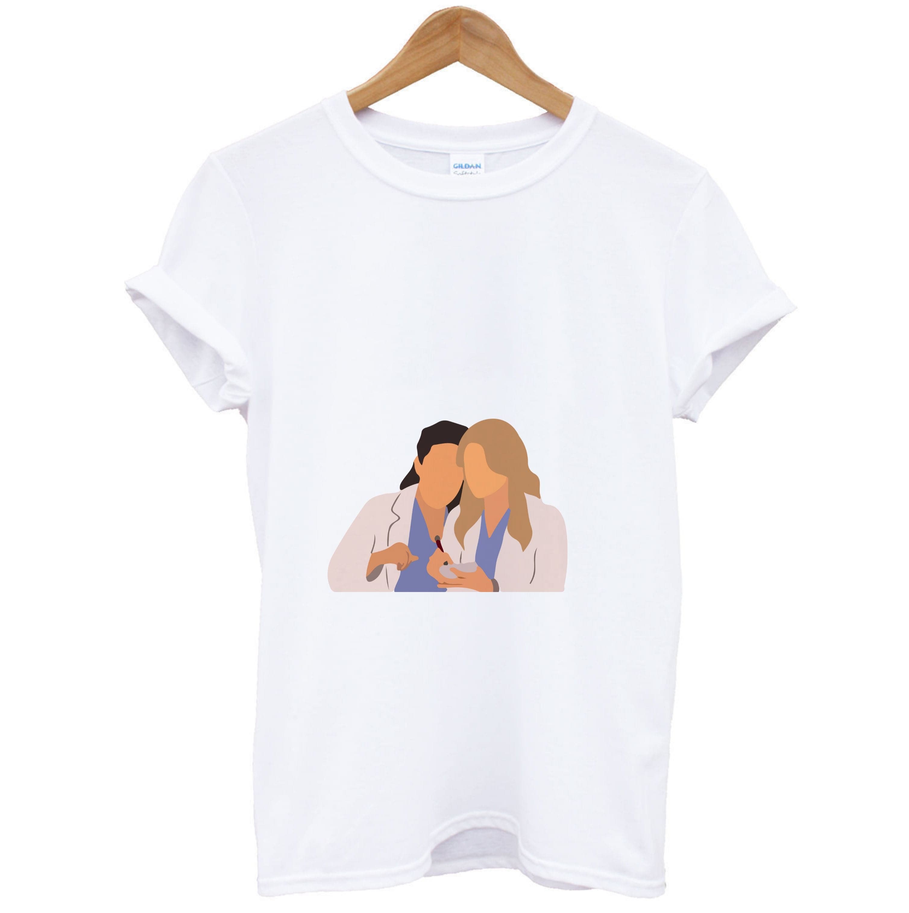 Faceless Characters - Grey's T-Shirt