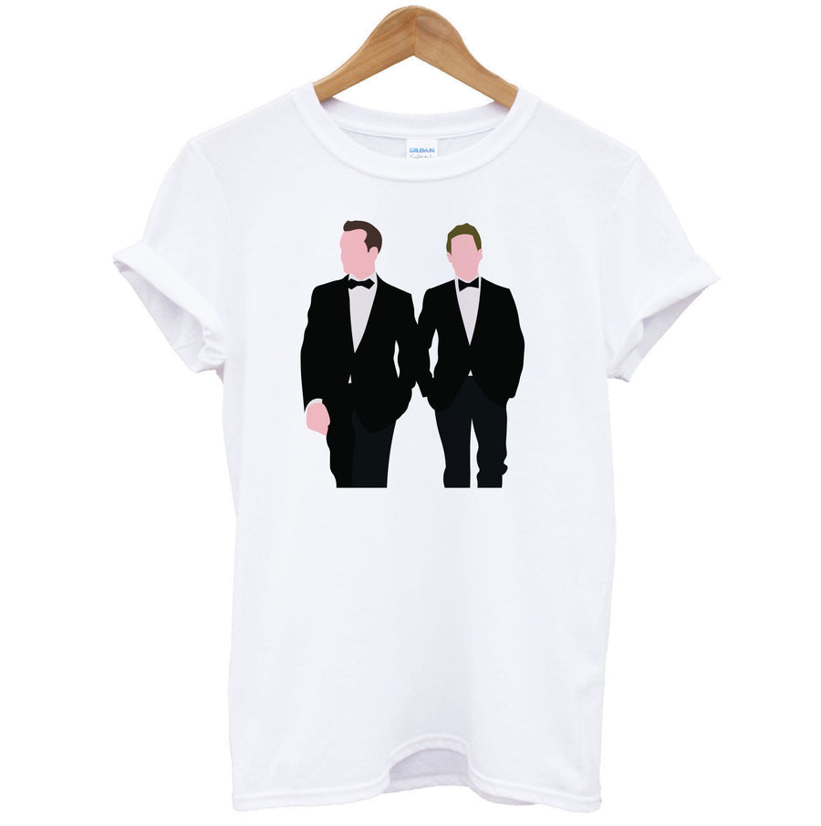 Harvey And Michael - Suits T-Shirt