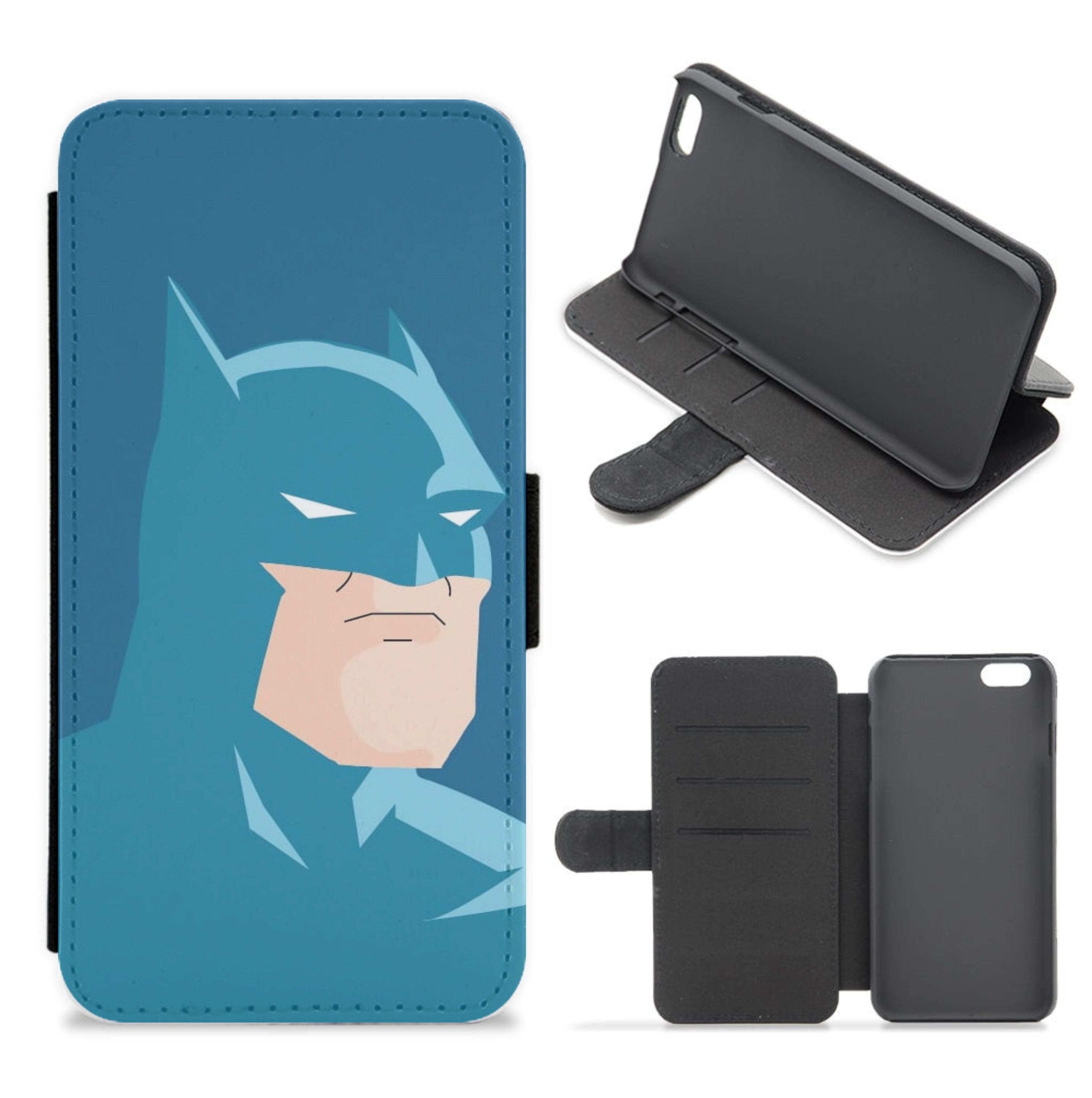 Blue Batman Wallet Phone Case