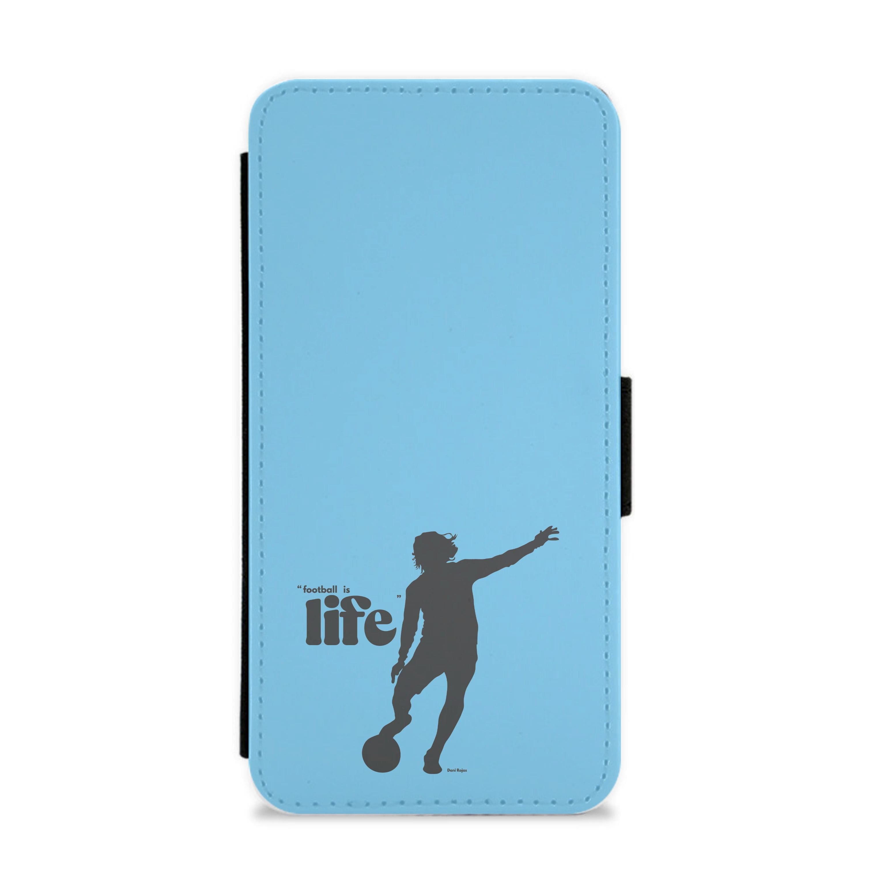 Football Is Life Flip / Wallet Phone Case