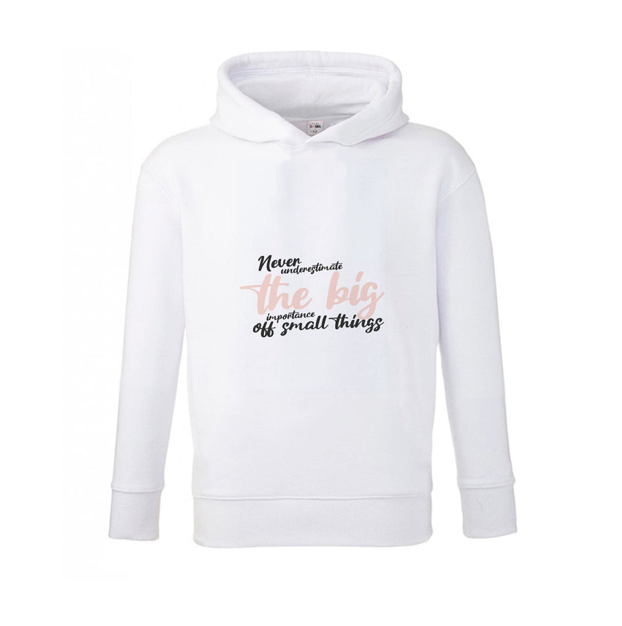 The Big Importance Of Small Things - The Midnight Libary Kids Hoodie