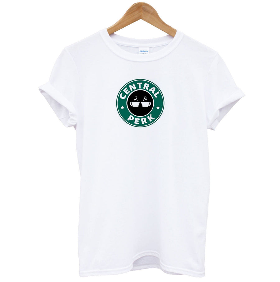 Central Perk - Starbucks Logo - Friends T-Shirt
