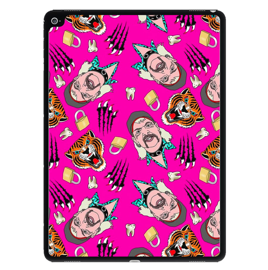Joe Exotic Pink Pattern - Tiger King iPad Case
