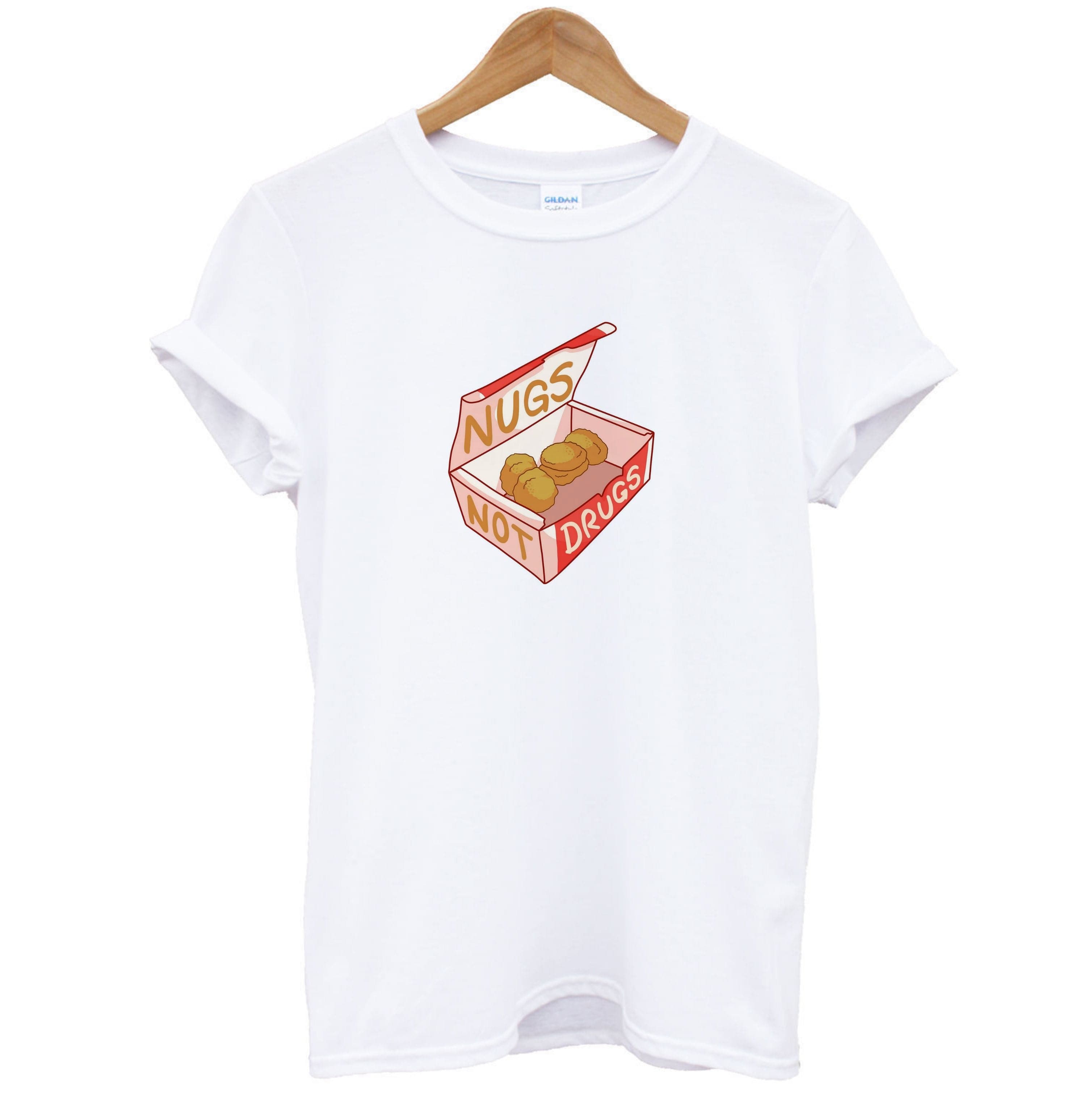 Nugs not Drugs Tumblr Style T-Shirt