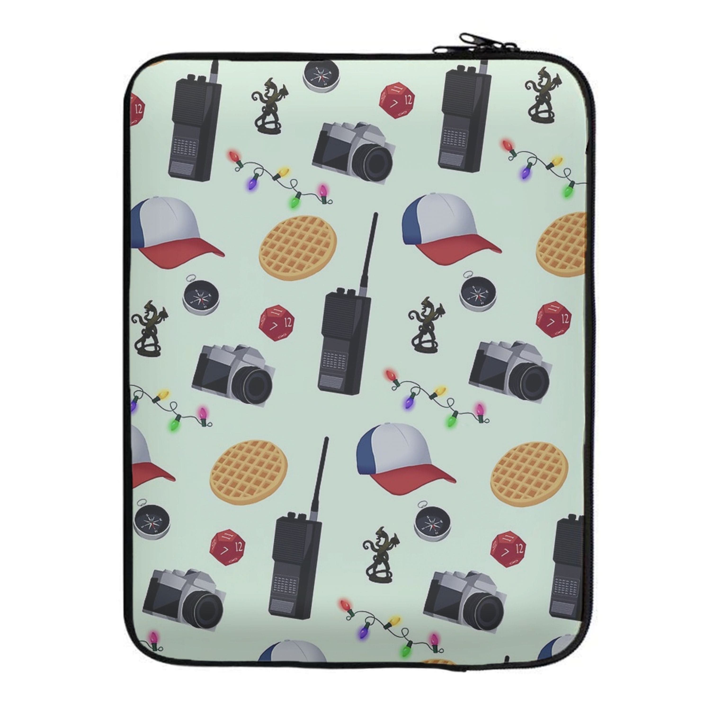 Cartoon Stranger Object Laptop Sleeve