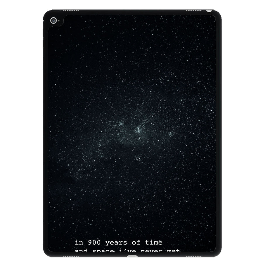 In 900 Years - Doctor Who iPad Case