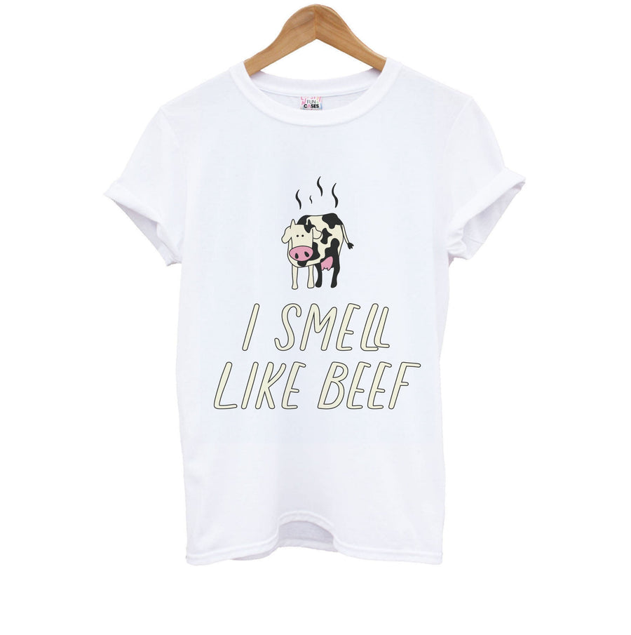 I Smell Like Beef - Memes Kids T-Shirt