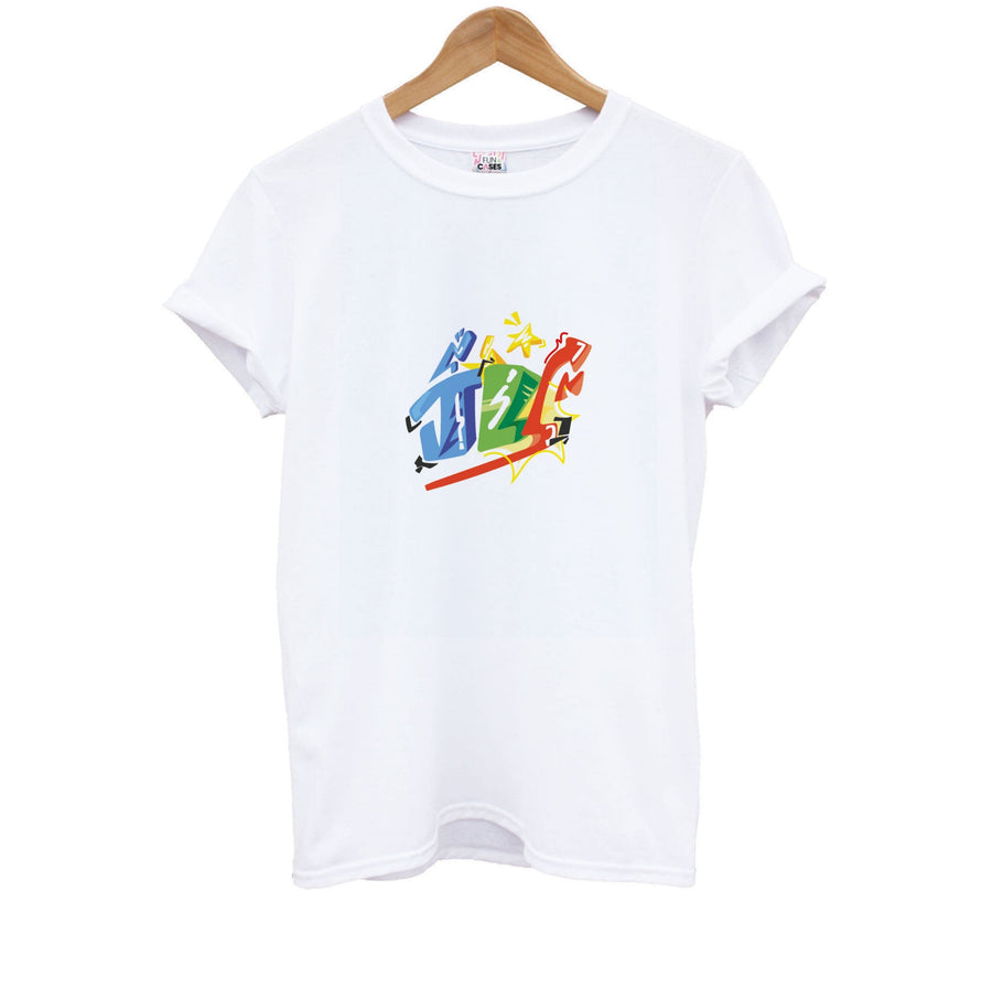 JLS text Kids T-Shirt