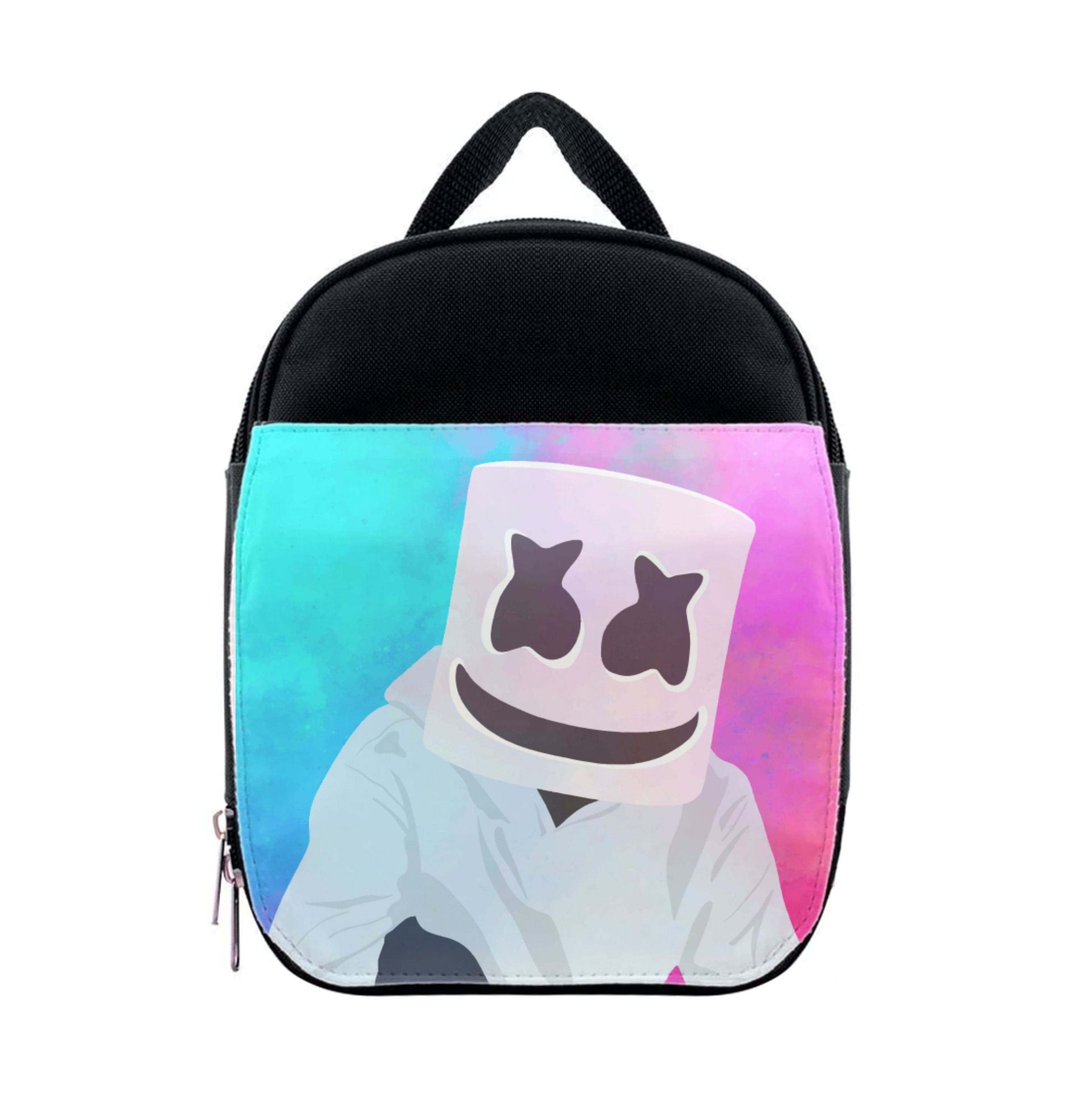 Rainbow White Helmet DJ Lunchbox