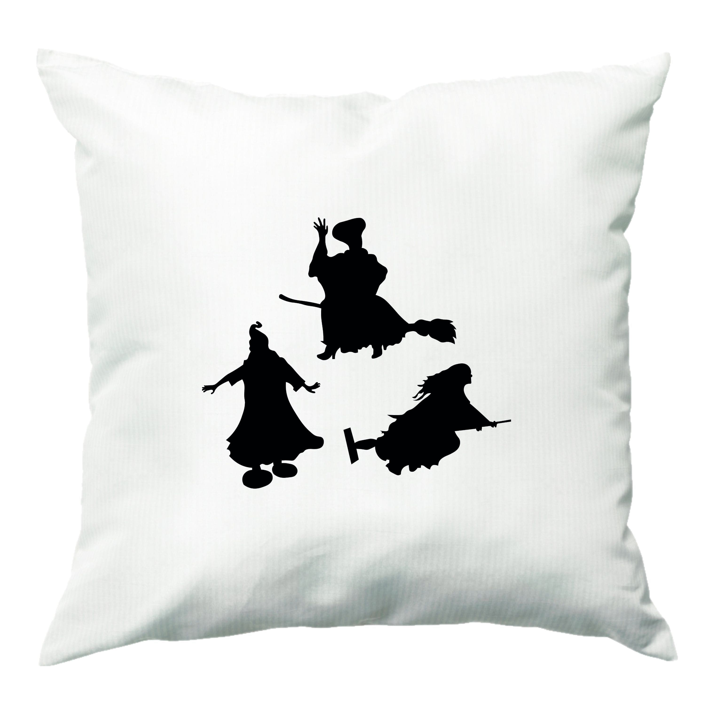 Witches Outline - Hocus Halloween Cushion