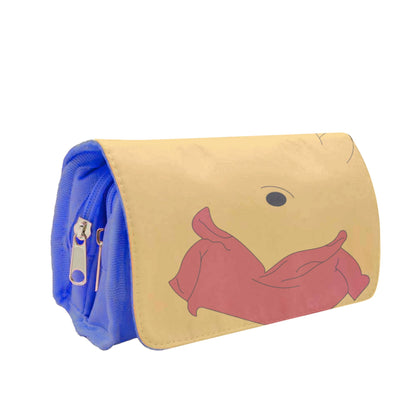 Faceless Yellow Bear Pencil Case