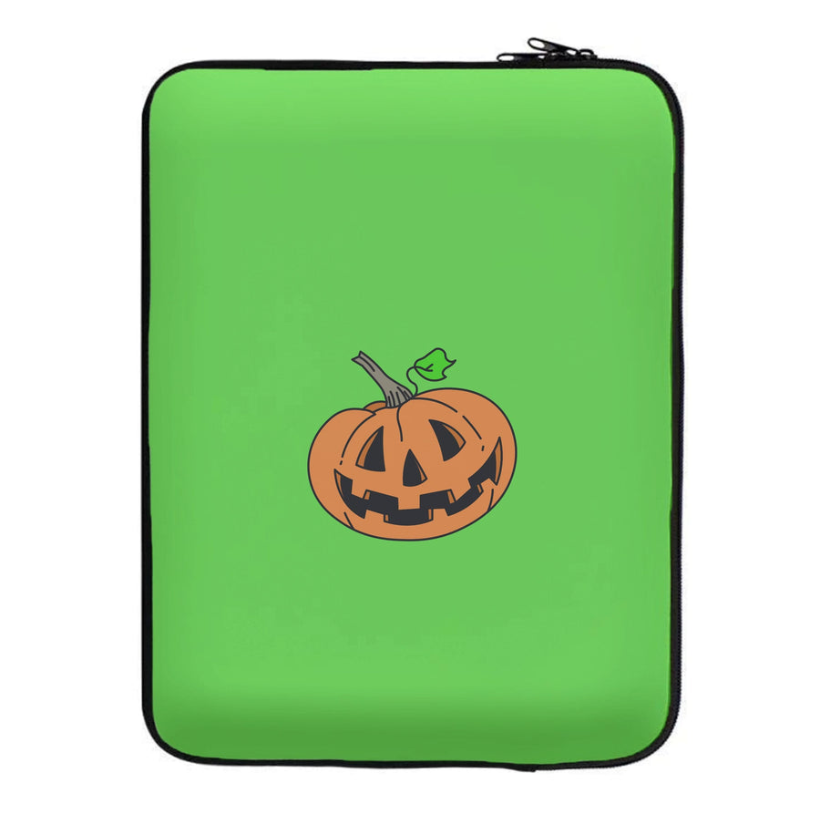 Pumpkin Green - Halloween Laptop Sleeve