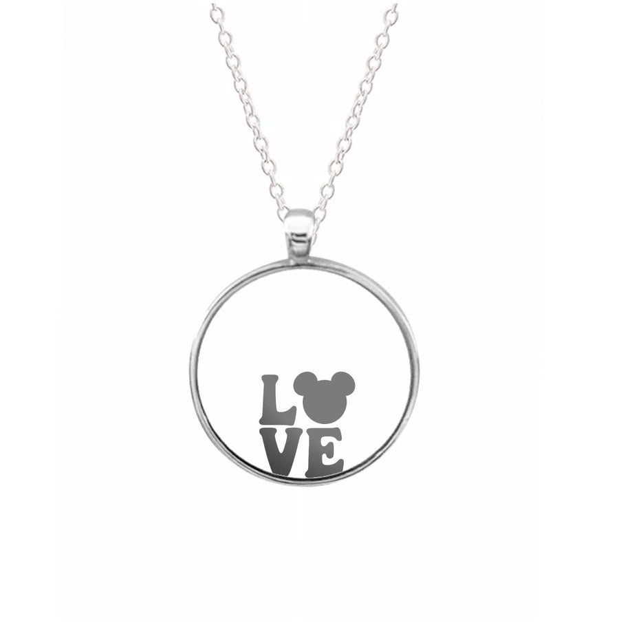 Mickey Mouse Love - Disney Valentine's Necklace