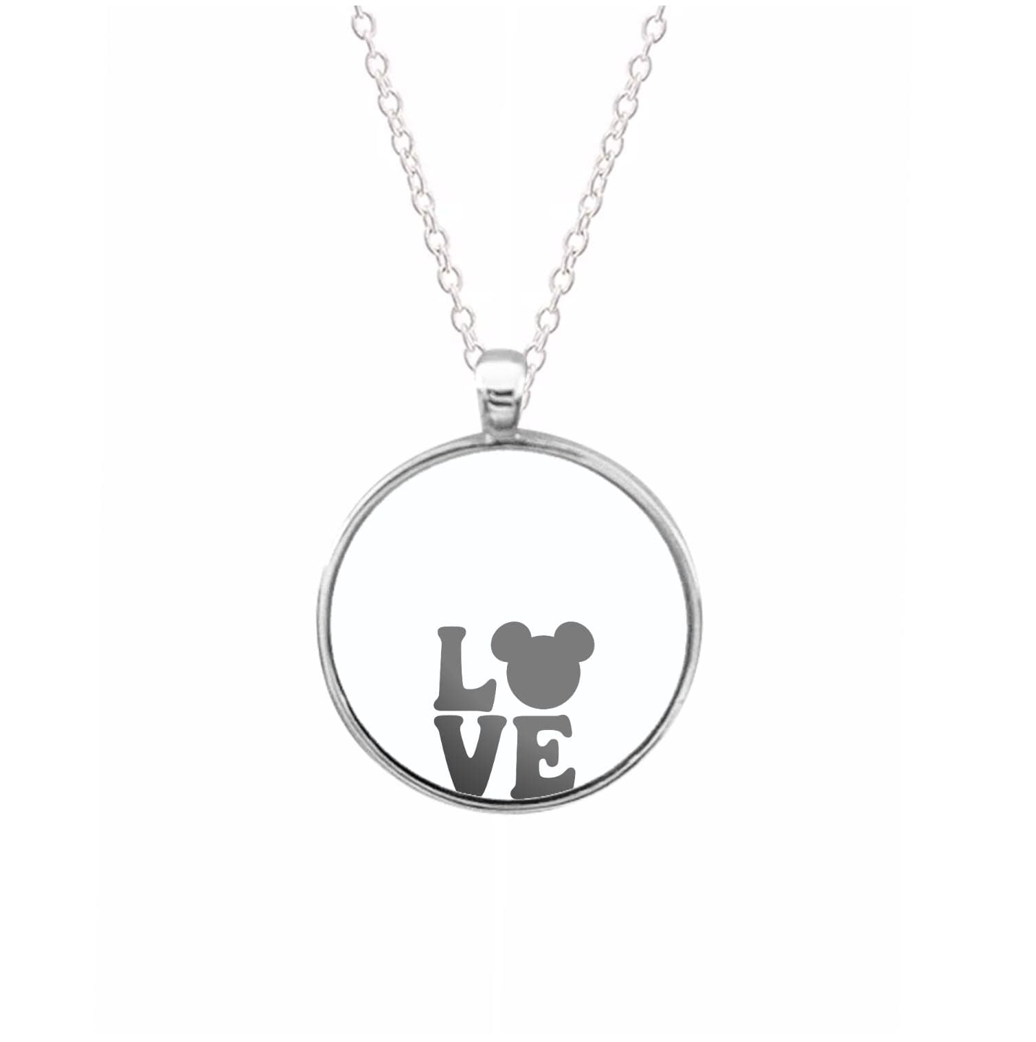 Mouse Love Valentine's Necklace