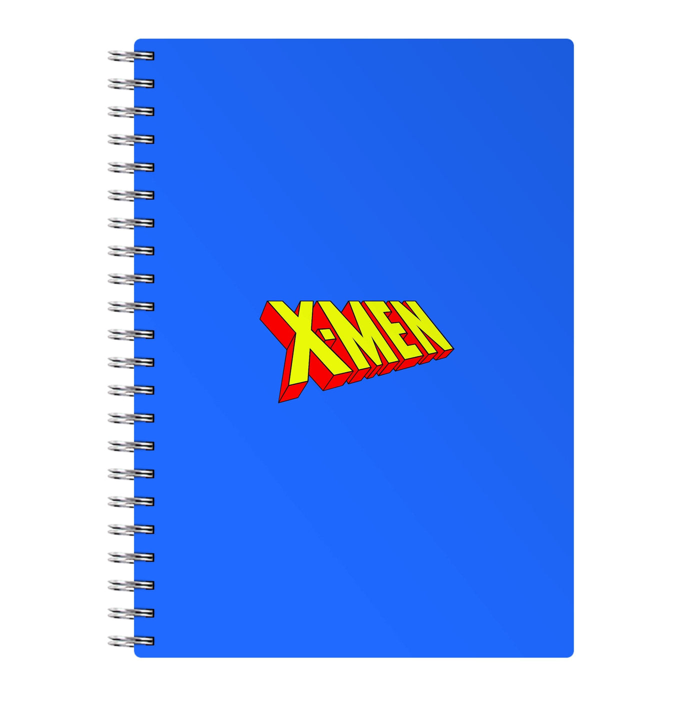 3D Logo - X-Men Notebook