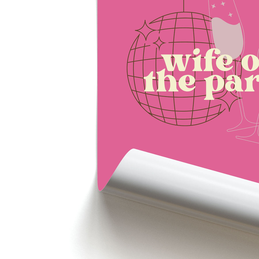 Wife Of The Party - Bridal Poster