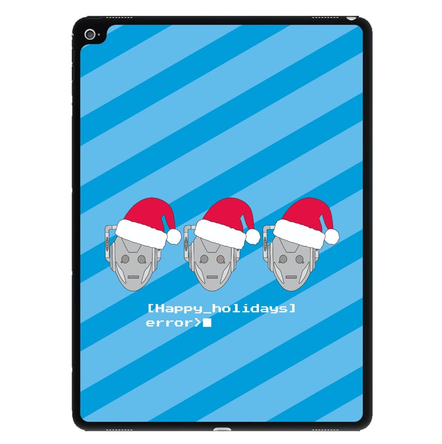 Happy Holidays Error - Doctor Who iPad Case