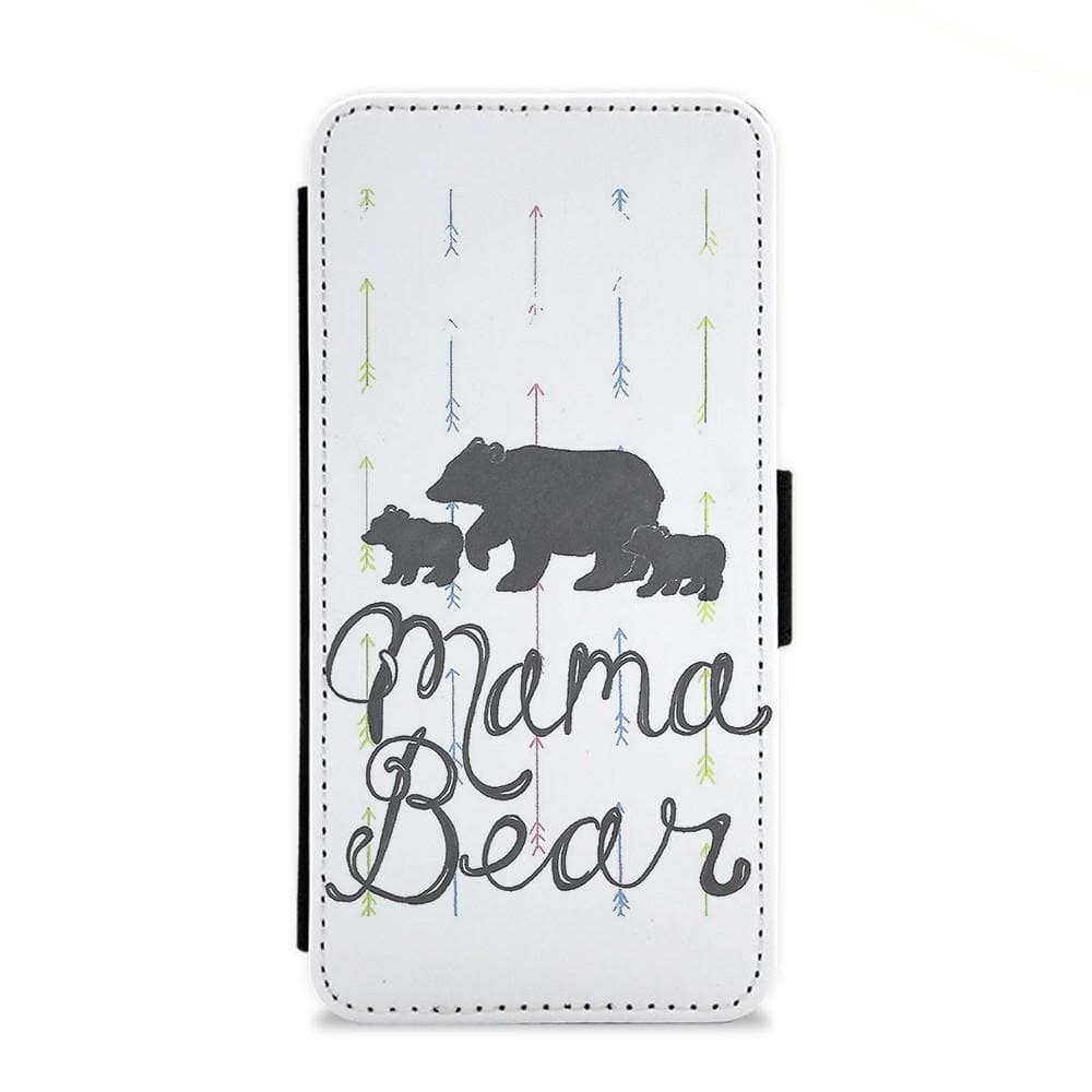 Mama Bear Flip Wallet Phone Case - Fun Cases