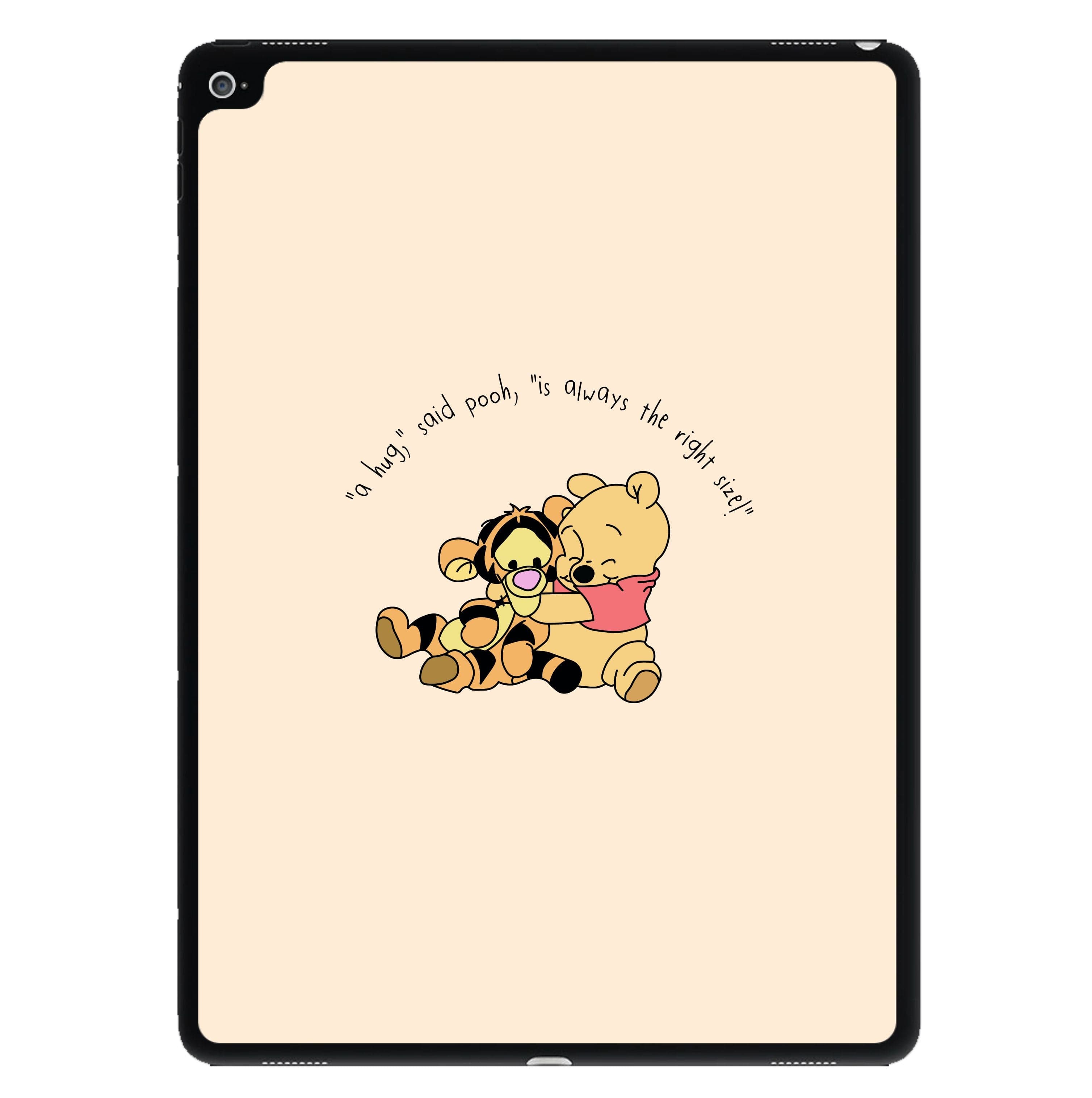 A Hug Said Pooh - Winnie iPad Case