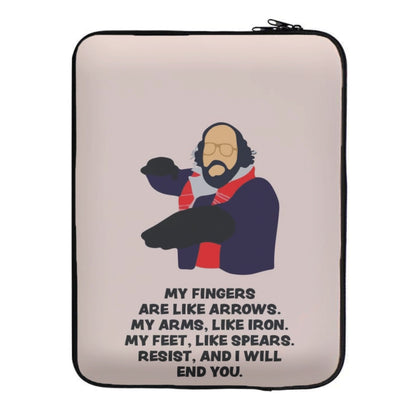 Murray Quote Laptop Sleeve