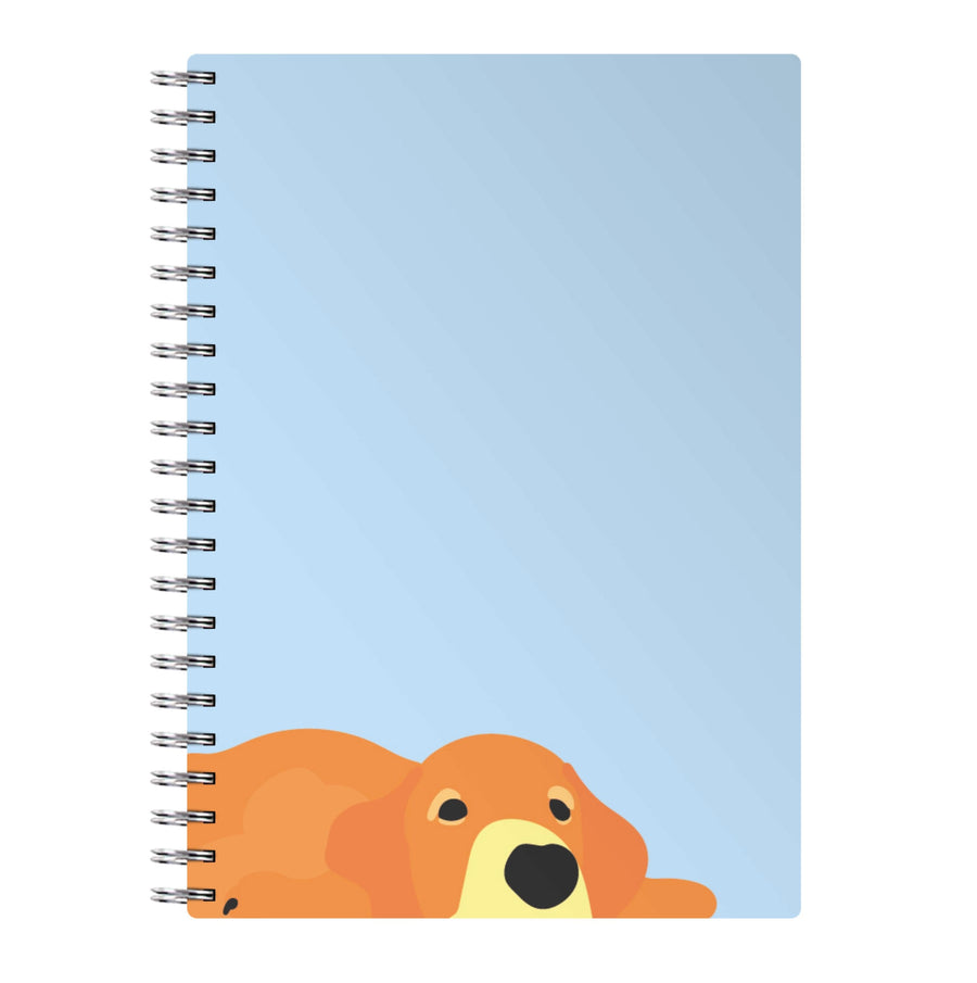 Laying and chilling - Dog Patterns Notebook