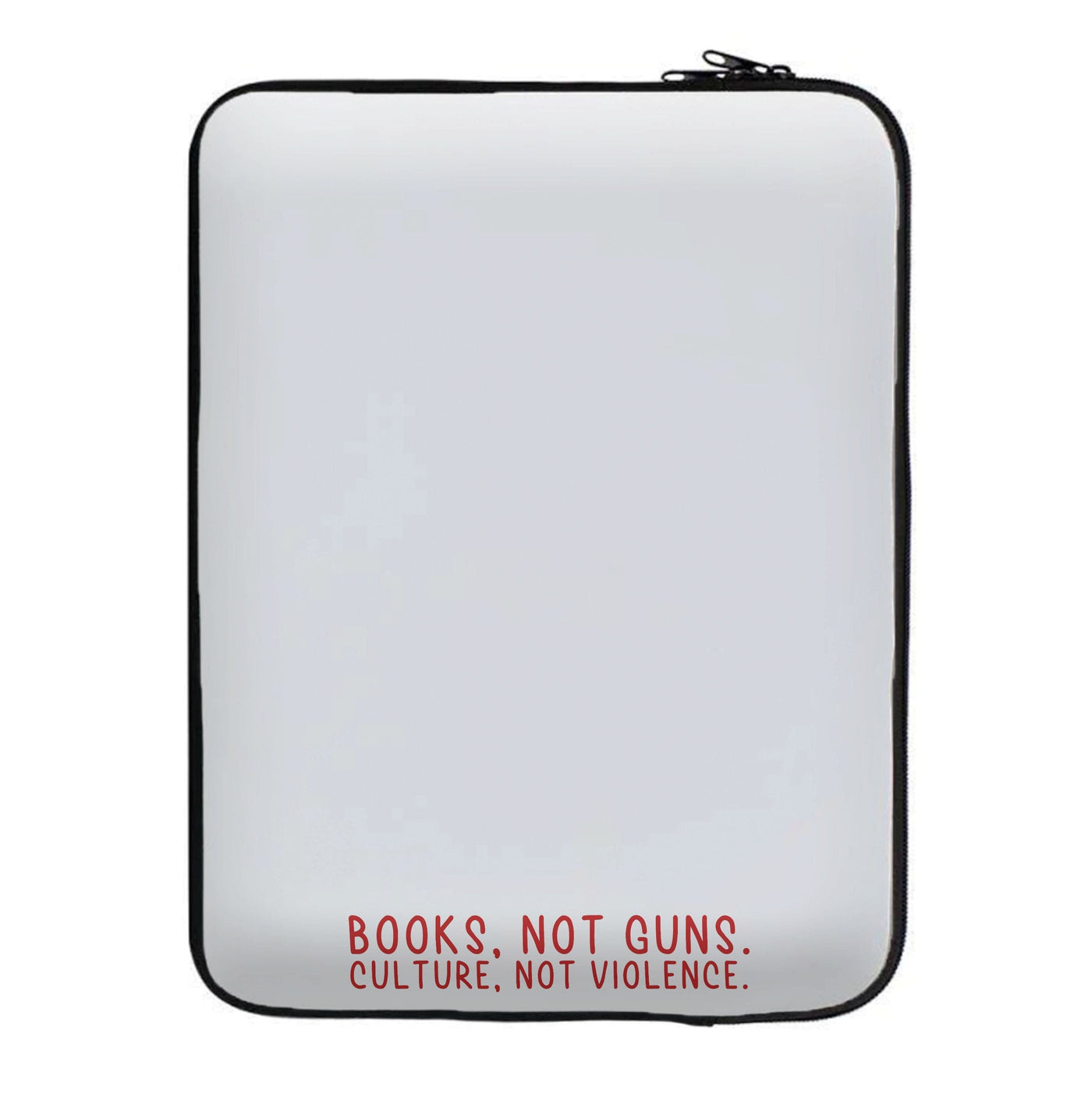 Books, Not Guns - TV Quotes Laptop Sleeve
