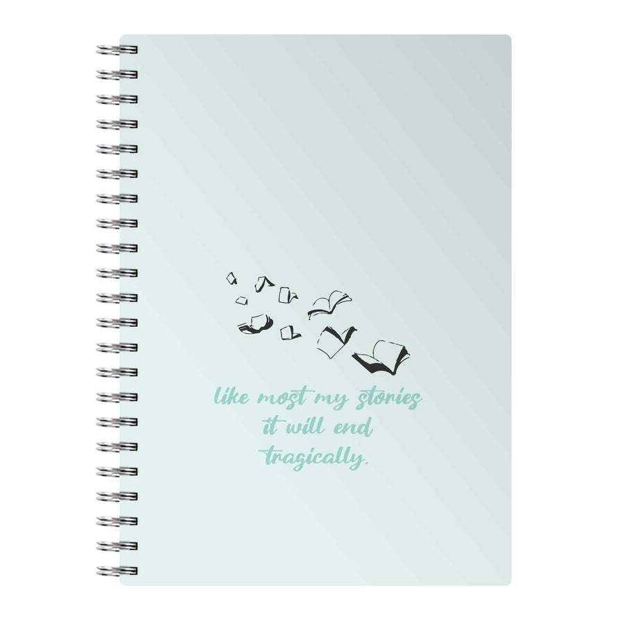 Like Most My Stories - If He Had Been With Me Notebook