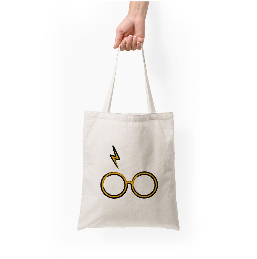 Glasses & Scar - Harry Potter Tote Bag