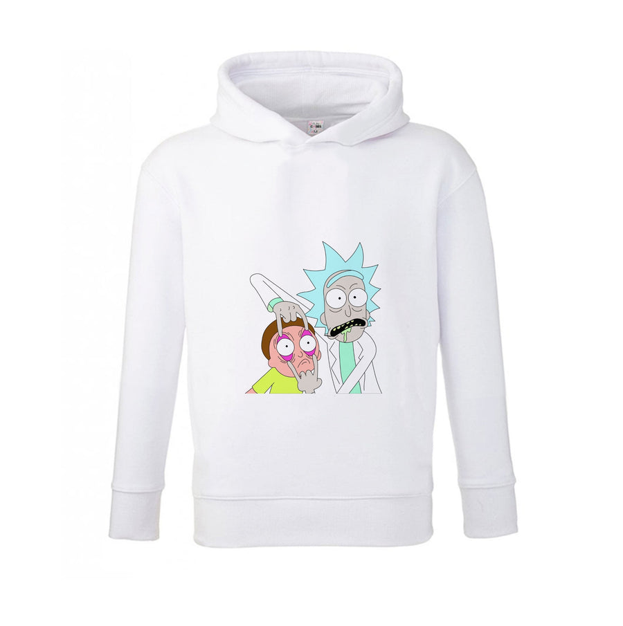 Psychedelic - Rick And Morty Kids Hoodie