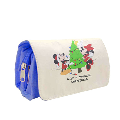 Festive Fairytale Mice - Christmas Pencil Case