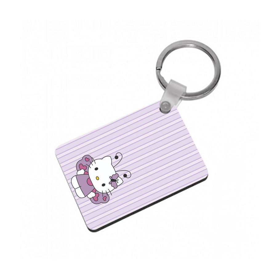 Butterfly - Hello Kitty Keyring